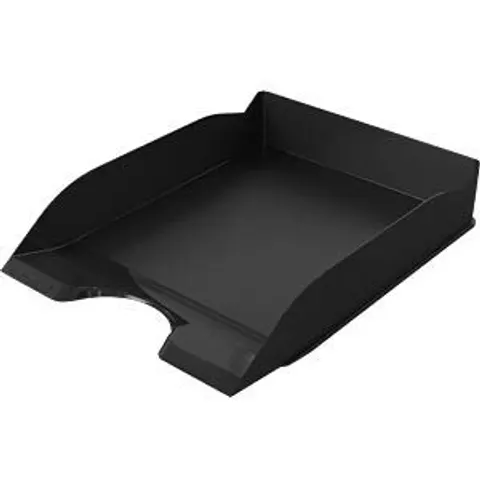 Durable New Stackable Letter Tray Document Paper File A4+ Black – image 2
