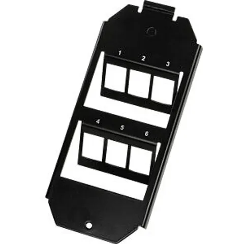 LogiLink NK4060 wall plate/switch cover Black – image 2