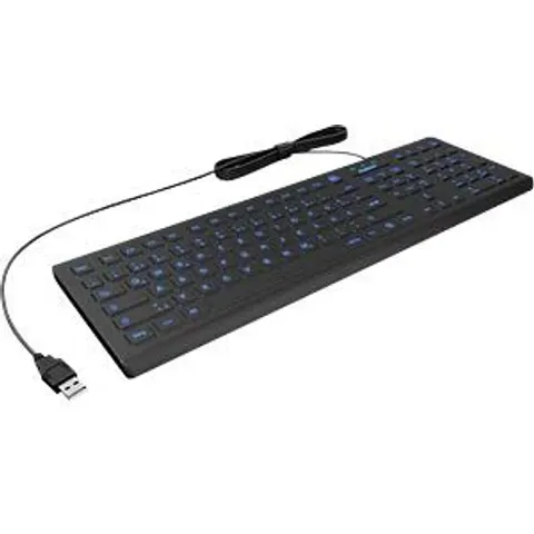 KEYSONIC 60529 - Keyboard, USB, black – image 2