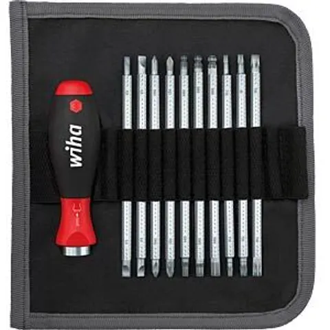 Wiha SYSTEM 6 SoftFinish Interchangeable Screwdriver Set, 12 Piece – image 2
