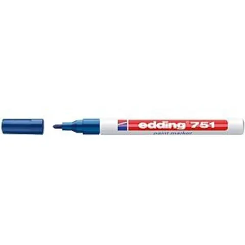 EDDING 751BL - Paint marker, blue, 1.0 - 2.0 mm – image 2