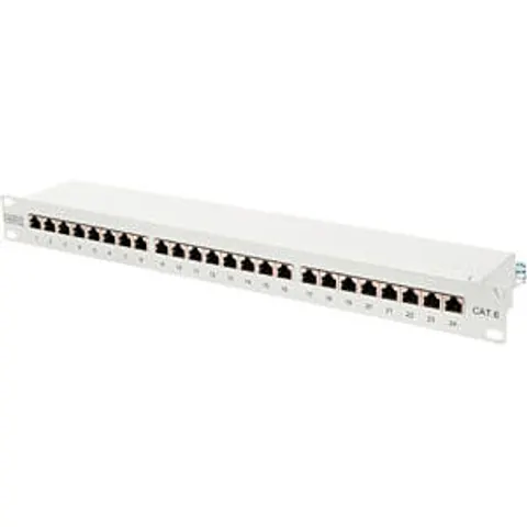 "DIGITUS DN91624S - Patchpanel, 19"", 24-Port, Cat.6, 1 HE" – image 2