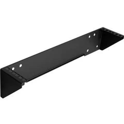 "LOGILINK WB0012 - 19"" wall bracket, 2 U, black" – image 2