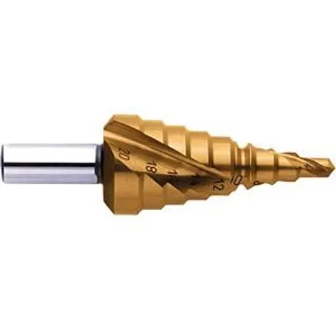 EXACT BOHRER 07012 - HSS 4-20 TiN step drill bit – image 2