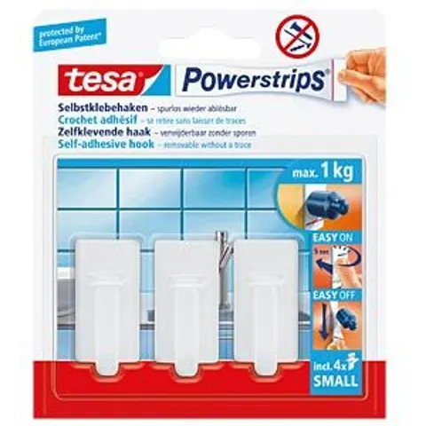 TESA 57530 - tesa® Powerstrips® classic hooks, white – image 2