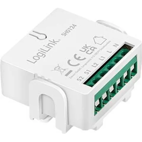 LogiLink WiFi Smart switch module.2-Gang. flush mounted. Tuya compatib – image 2