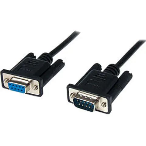 StarTech.com 2m Black DB9 RS232 Serial Null Modem Cable F/M – 850506 – image 2