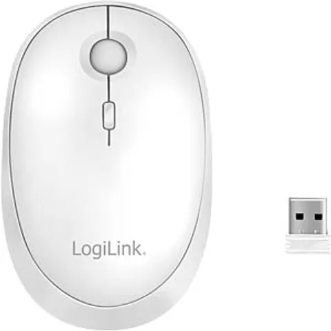LOGILINK ID0205 - Wireless Mouse, bluetooth, 2.4 GHz, white – image 2