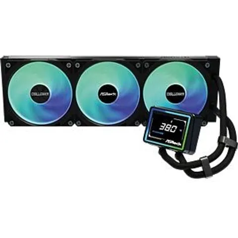 Asrock Challenger 360 Digital Processor Liquid cooling kit 12 cm Black – image 2