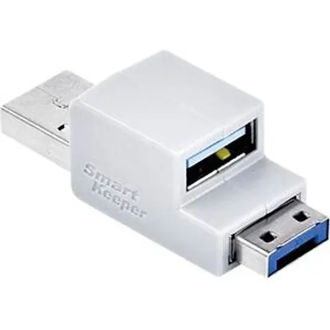 SMARTKEEPER SK OM03DB - Lockable USB-A storage device, dark blue – image 2