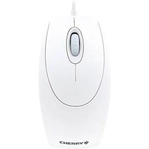 CHERRY WHEELMOUSE OPTICAL Corded Mouse Pale Grey PS2/USB – image 2