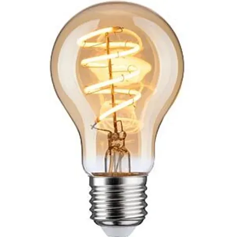 Paulmann - Standard LED Pear Dimmable Bulb 5W E27 Gold Light – image 2