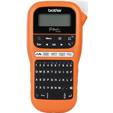 BROTHER P-TOUCH E110 - Industrial labelling machine – image 2