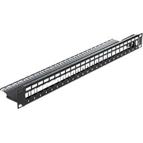 "DELOCK 43277 - Delock 48 cm 19"" Keystone patch panel 24 port" – image 2