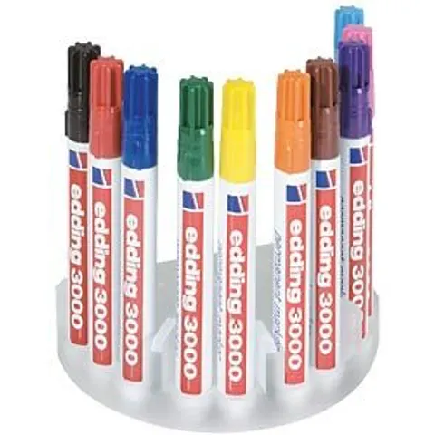 EDDING 3000SET - Permanent markers, 10 pcs, assorted colours – image 2