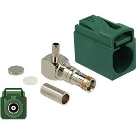 DELOCK 89717 - FAKRA E jack 90° for crimping – image 2