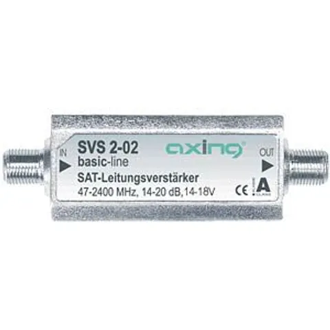 SVS 2-02 - Axing inline amplifier, 14–20 dB – image 2