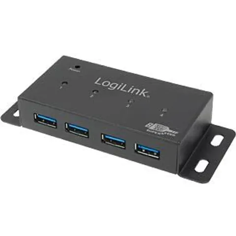 LogiLink UA0149 interface hub 5000 Mbit/s Grey – image 2