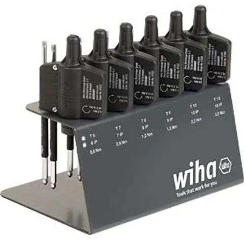 WIHA 47197 - Torque screwdriver with key handle, 19-piece – image 2
