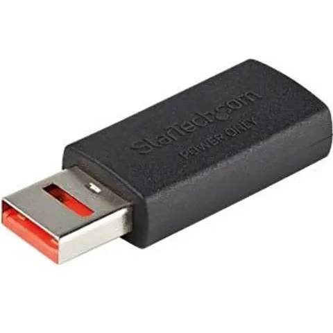 STARTECH.COM ST USBSCHAAMF - Data Blocker USB-A -> USB-A, Black – image 2