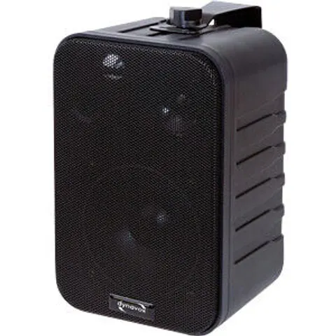 DYNAVOX 201873 - Mini-Box three-way speaker with bracket, black, pair – image 2