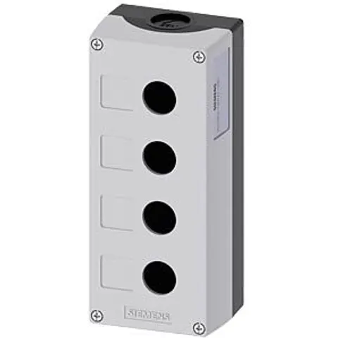 SIEMENS SIE 1804-0AB1 - Enclosure, 22 mm — round, grey, 4 command points – image 2