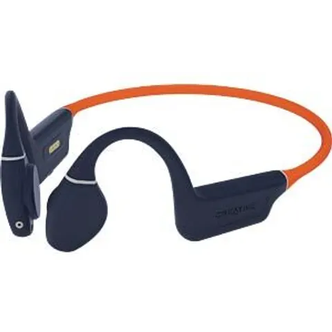Creative Labs EF1081 Headset Wireless Ear-hook USB Type-C Bluetooth Black Orange – image 2