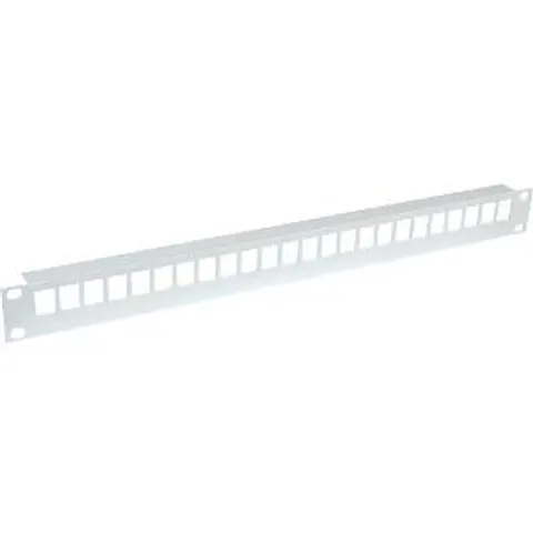 EFB-ELEKTRONIK "PATCH LEER 24GR - 48 cm (19"") RJ45 patch panel, unpopulated" – image 2