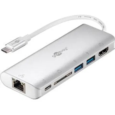 GOOBAY 76788 - USB-C Multiport-Dock, 2xUSB 3.0, SD, HDMI – image 2