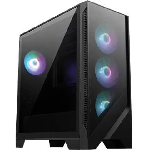 MSI MAG Forge 320R AIRFLOW Micro Tower Black Transparent – image 2