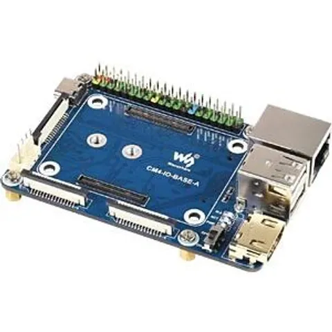 WAVESHARE RPI CM4 IO MINI1 - Raspberry Pi - Compute Module 4 Mini Base Board, without RTC – image 2