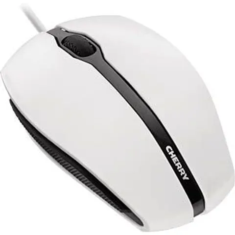 CHERRY GENTIX CORDED MOUSE. Pale Grey. USB – image 2