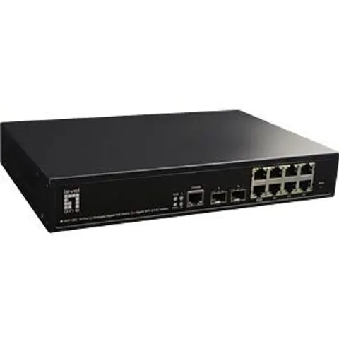 LEVELONE EP1061 - Switch, 10-port, Gigabit Ethernet, managed – image 2