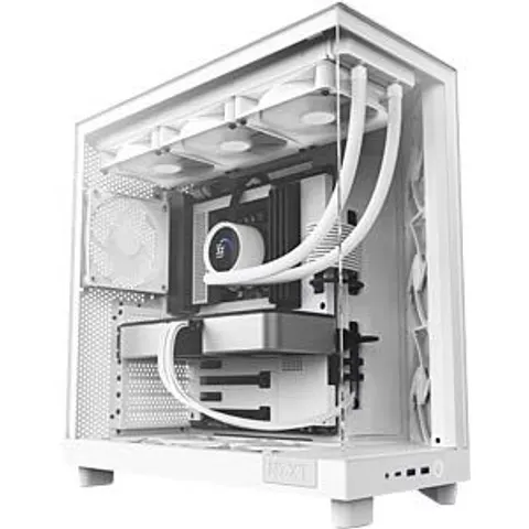 NZXT H6 Flow Midi Tower White – image 2