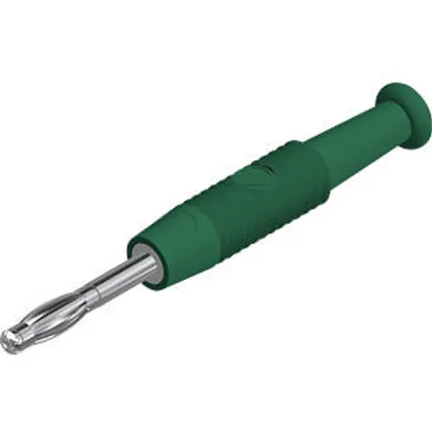 HIRSCHMANN TEST & MEASUREMENT MSTF2 GN - Sprung 2-mm plug, green – image 2