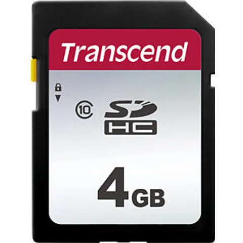 Transcend SD Card SDHC 300S 4GB – image 2
