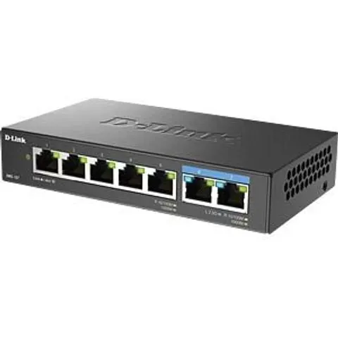 D-LINK DMS-107 - Switch, 7-Port, Gigabit Ethernet – image 2