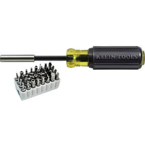 KLEIN TOOLS KLT 32510 - Tamperproof Magnetic Screwdriver 32 Bits – image 2