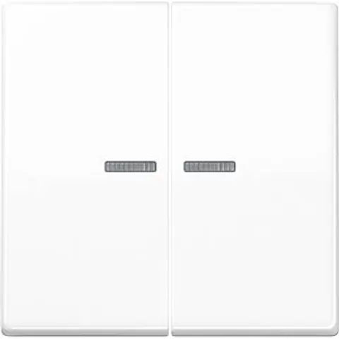 JUNG JG BTAS17102WW - Bluetooth pushbutton, dual, alpine white – image 2