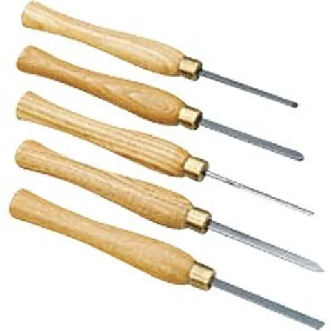 PROXXON 27023 - Five-piece HSS chisel set – image 2
