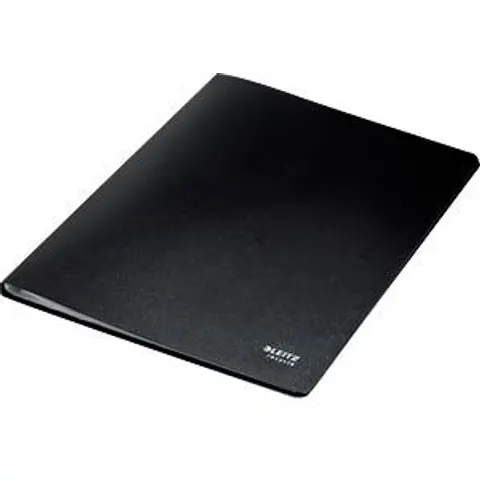 LEITZ 46770095 - Clear-front folder, 40 pockets, A4, black – image 2