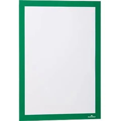 DURABLE 487205 - Infoframe, A4, self-adhesive, folding, green, 2 pieces – image 2