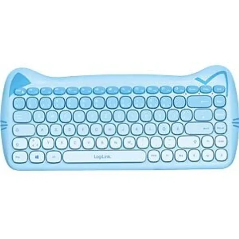 LogiLink Kids Keyboard 2.4G Combo set. blue – image 2