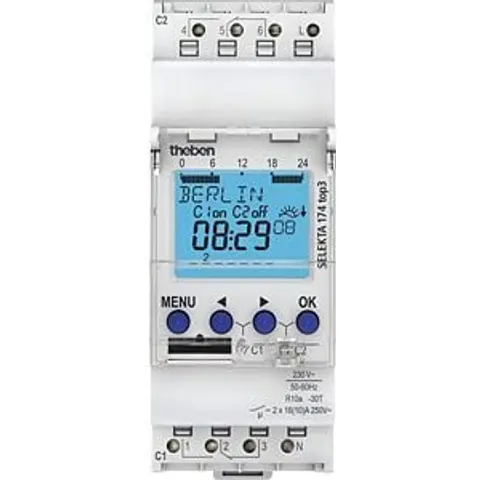 THEBEN AG THEBEN 1740130 - Astronomical timer, digital, weekly programme, 2 channels, power – image 2