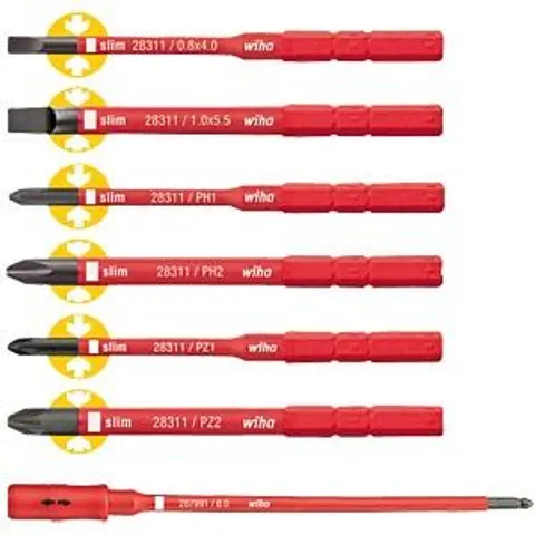 WIHA 2879 B7 - slimTorque replaceable bit set, 7-piece – image 2