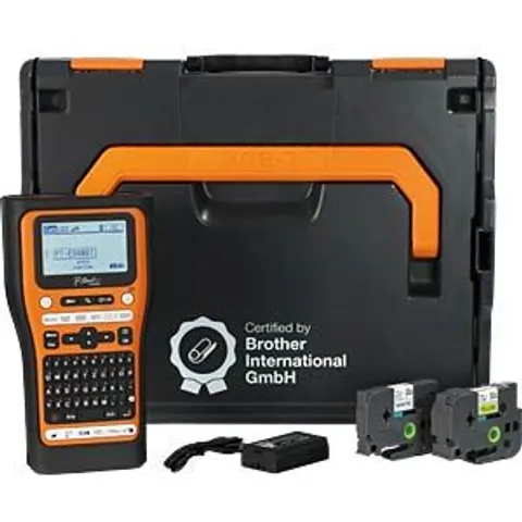 BROTHER P-TOUCH E560BTVG - Labelling machine, USB/Bluetooth, E560BTVP, with L-BOXX – image 2