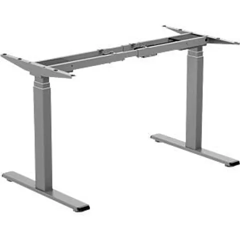LogiLink Sit-stand desk frame. dual motor. easy-use controller. grey – image 2