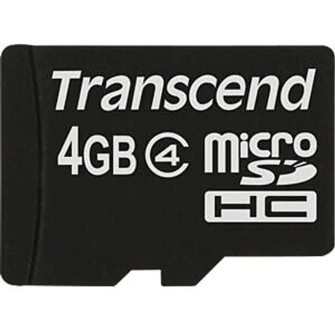 TS4GUSDC4 - MicroSDHC-Card 4GB, Transcend Class 4 – image 2