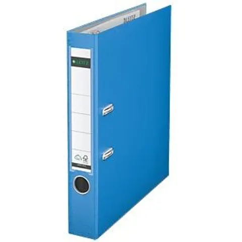 LEITZ 10155030 - Leitz 180° Lever Arch File Plastic, light blue – image 2