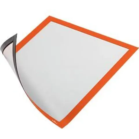 DURABLE 486909 - Infoframe, A4, magnetic, orange, 5 pieces – image 2